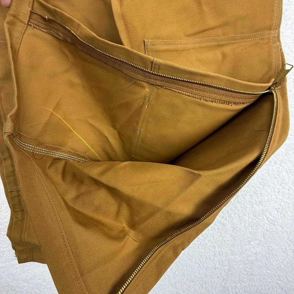 Carhartt Traditional Duck Bib Overalls Mens 36x30 R05 BRN Brown USA NWT NOS